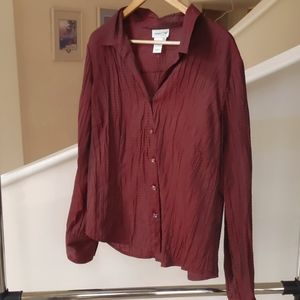 Coldwater Creek Detailed Button Down